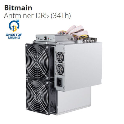 Bitmain Antminer Dr5 34th/S Decred Minerstat Dcr Coin Mining 175x279x238MM