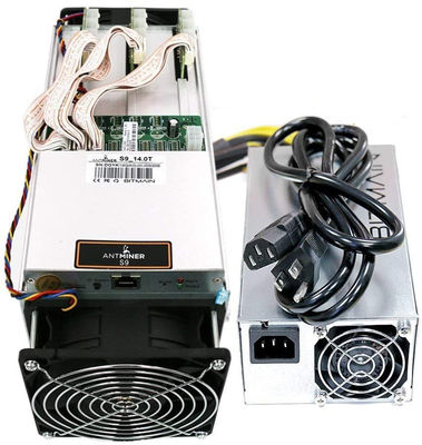 Used Refurbished Bitmain Antminer S9 13.5 Th/S Sha 256 Bitcoin Miner 78dB