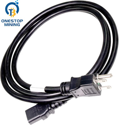 EU Plug Asic Miner  Power Supply Cords Cables  1.5m 1.8m 2m