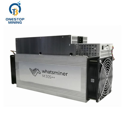Microbt Whatsminer M30s+ 100th/S Bitcoin Miner Asic SHA-256 Algorithm With PSU 34W
