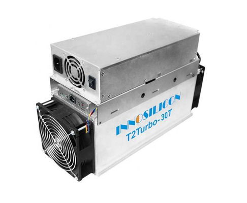 Bitcoin Miner Innosilicon T2t-30t 30 Th/S 2200w With Psu Profitability High