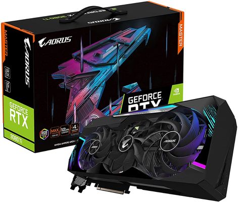 12GB Rtx3080 Ti Gigabyte Gtx GPU Gddr53080ti Video Gaming Graphics Card For Mining Laptop