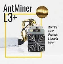 Bitmain Antminer L3++ Scrypt Asic Litecoin Miner 596 Mh/S Hashrate
