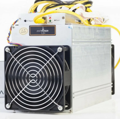 Antminer L3+ 504 Mh/S Litecoin Bitmain Miner Scrypt Miner Asic