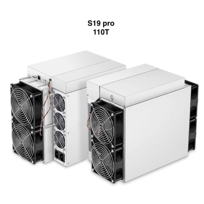 BTC Miner Bitmain Antminer S19 PRO 110T 3250w Bitcoin Mining
