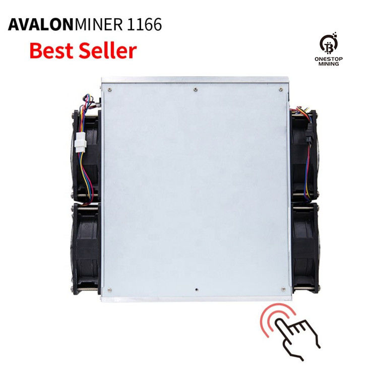 Avalon A1166 Pro Miner 81th Edition With PSU For BTC BSV BCH Bitcoin Miner On Computer